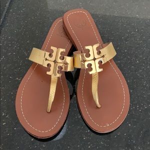 Tory Burch Gold Sandals